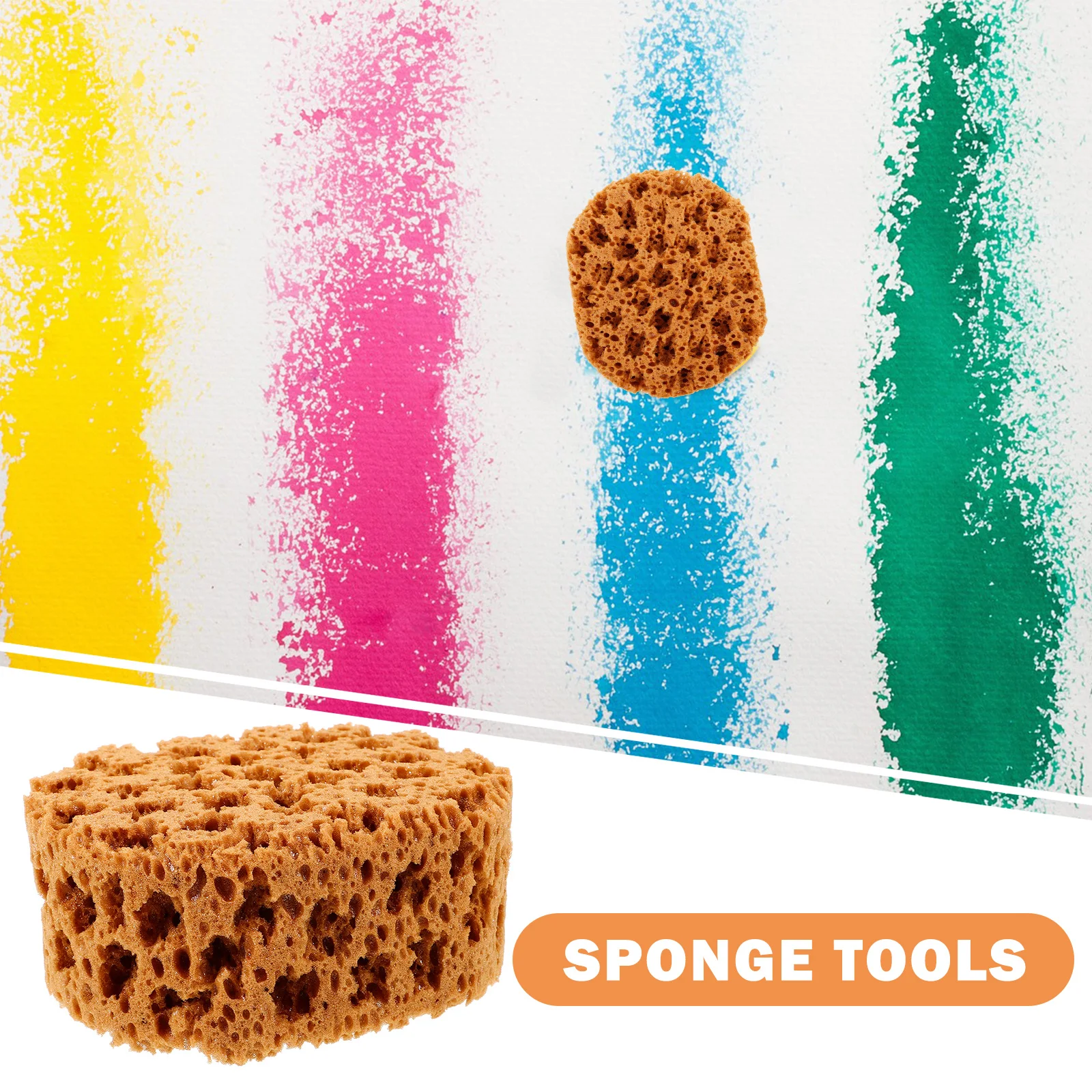 

Art Painting Tool Sea Sponge For Painting Reusable Paints Sponge Comfortable Design Blending Tool Craft Decoration