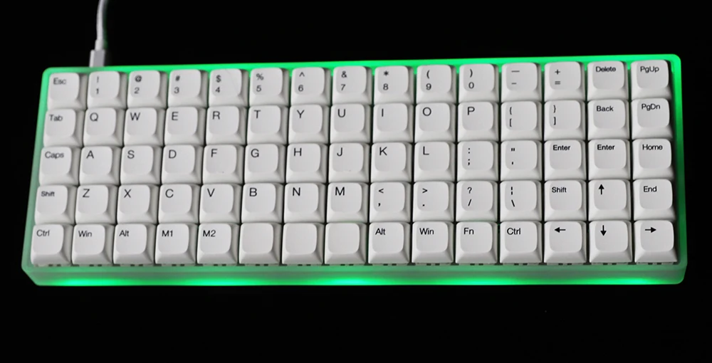 RGBメカニカルキーボード コンパクト Rgb75のシリコンメカニカルキーボード,トレンディなCNCボリューム,RGB