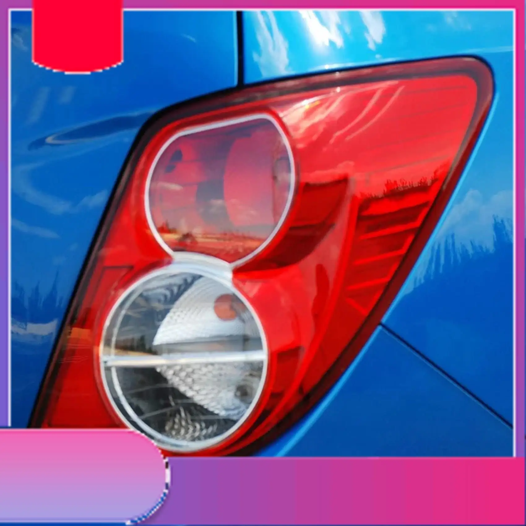 

Задний бампер автомобиля, задний фонарь, стоп-сигнал для Chevy Sonic 4D Aveo 4D 2011-2013-Y79A