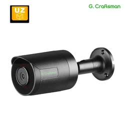 UZ G.Craftsman-cámara IP POE de 6MP, detección de vehículo por Ia, IR, videovigilancia de seguridad, Compatible con Hikvision RTMP