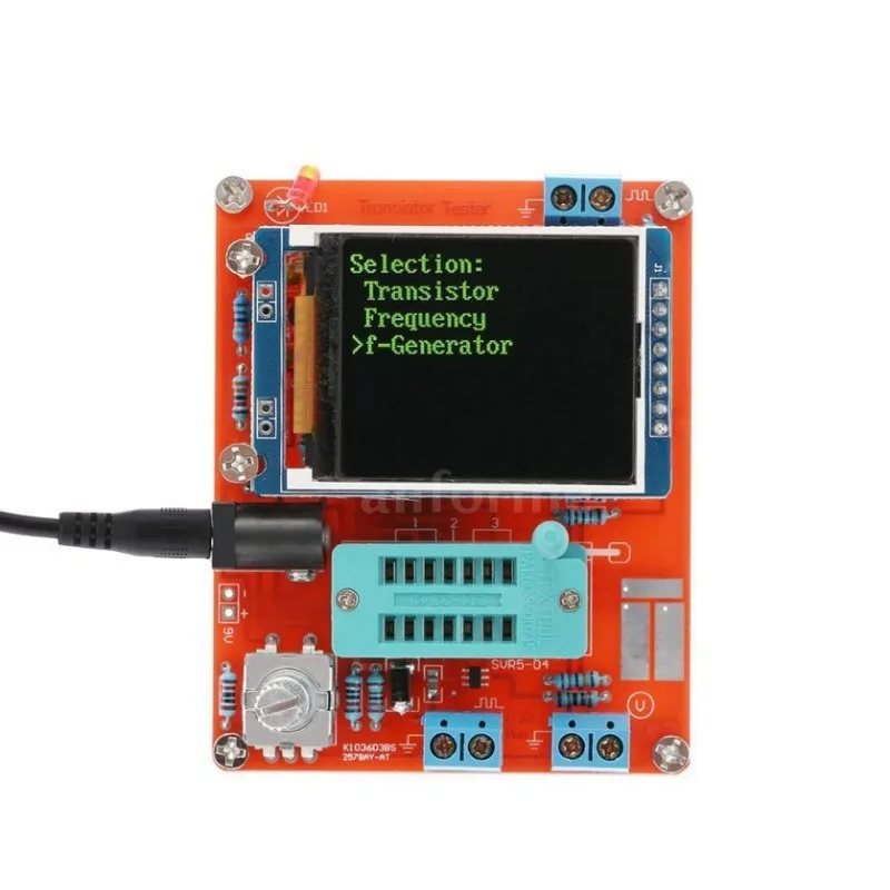 GM328 Multi Function Transistor Tester Measure Resistance Inductance Capacitance ESR Circuit Testing Meter
