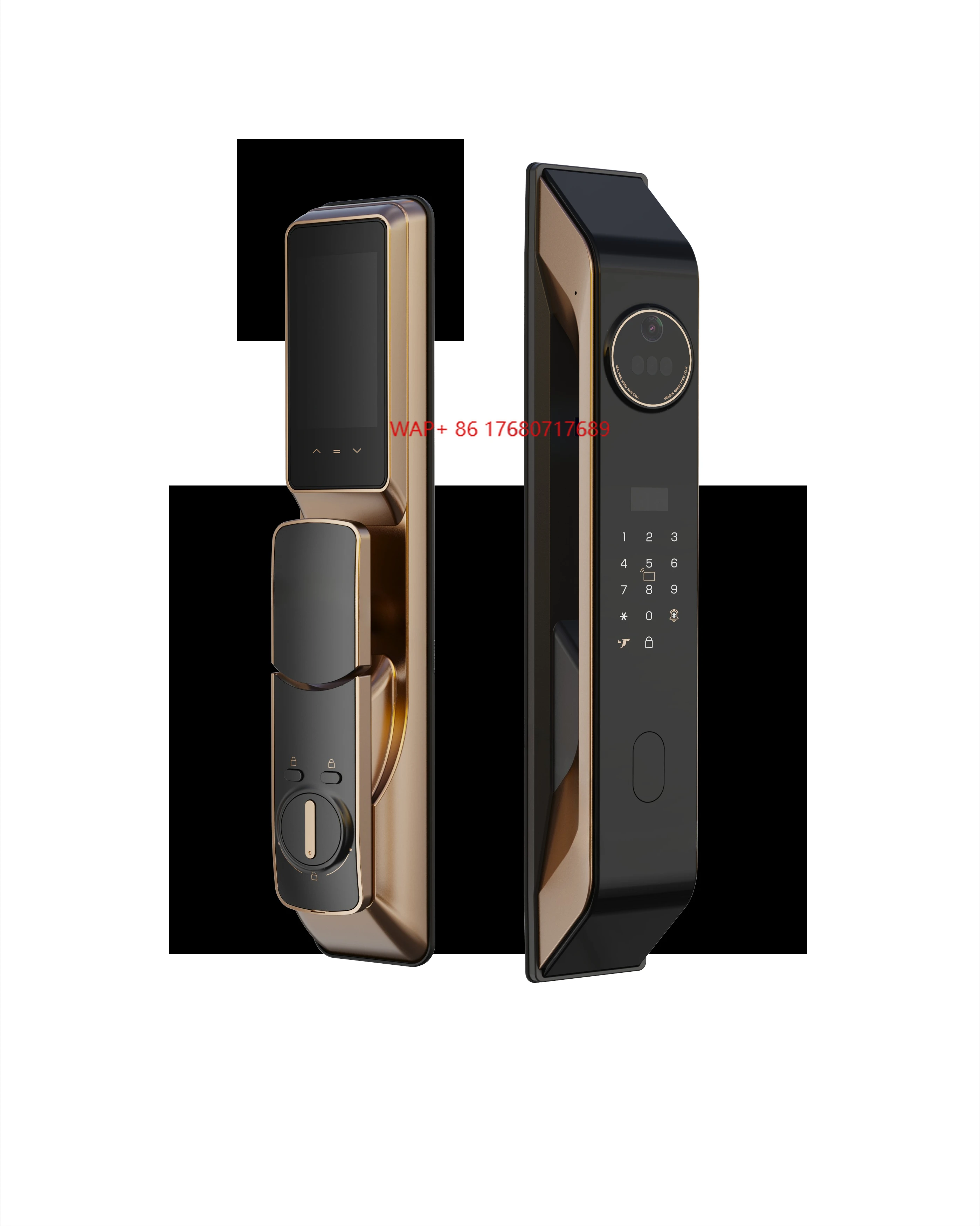 SP90 Max for Electronic Production Fingerprint Doorbell 3D Face Facial Recognition Smart Digital Electronic Lock