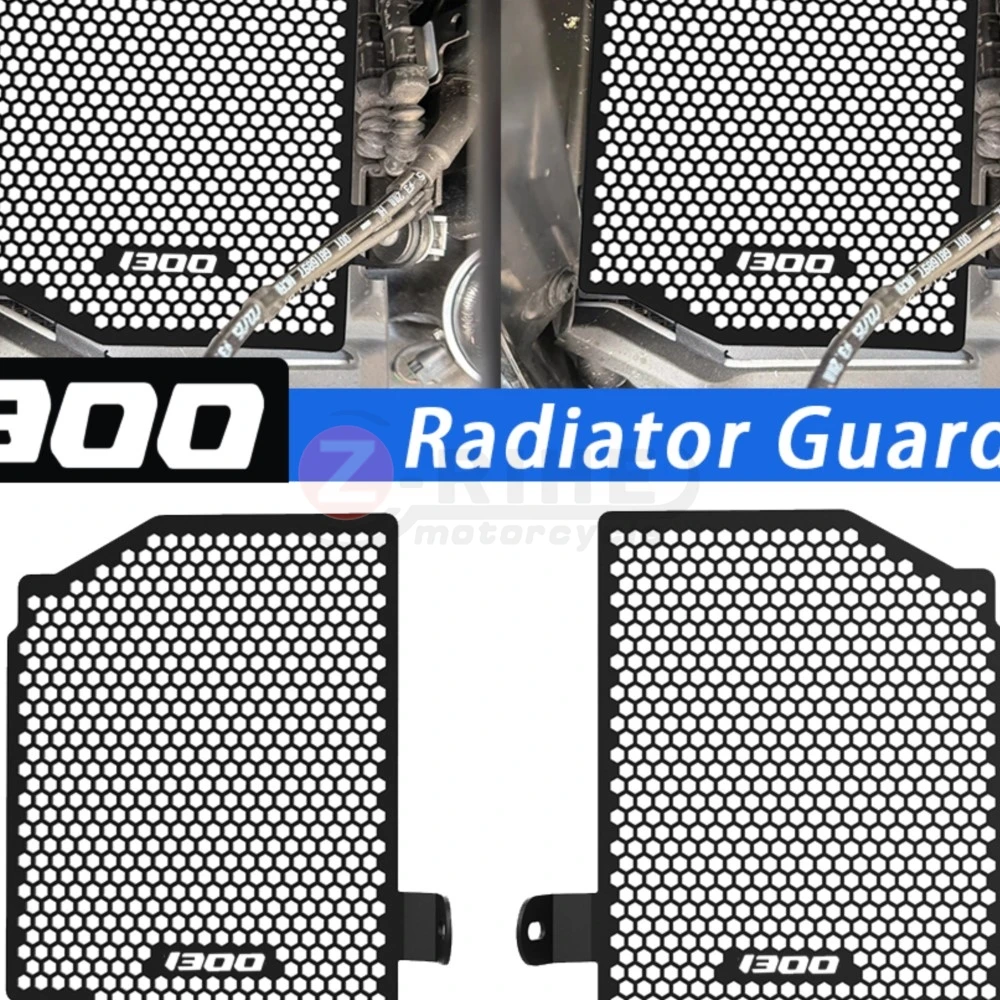 ZRIHE Radiator Grille Cover Guard Aluminum Protection Protetor FOR BMW R1300RS R1300R R 1300RS R1300 RS RR 2025 2026 Motorcycle
