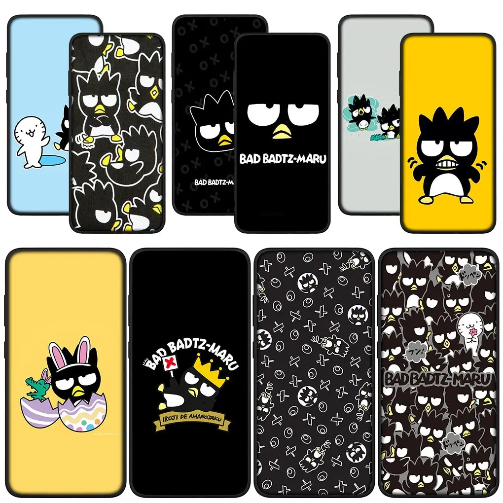 BAD BADTZ BADBADTZ MARU Cute Casing Phone Cover for Samsung Galaxy Note 20 Ultra 10 8 9 S10 Lite S9 A6 A8 Plus A7 A9 Soft Case