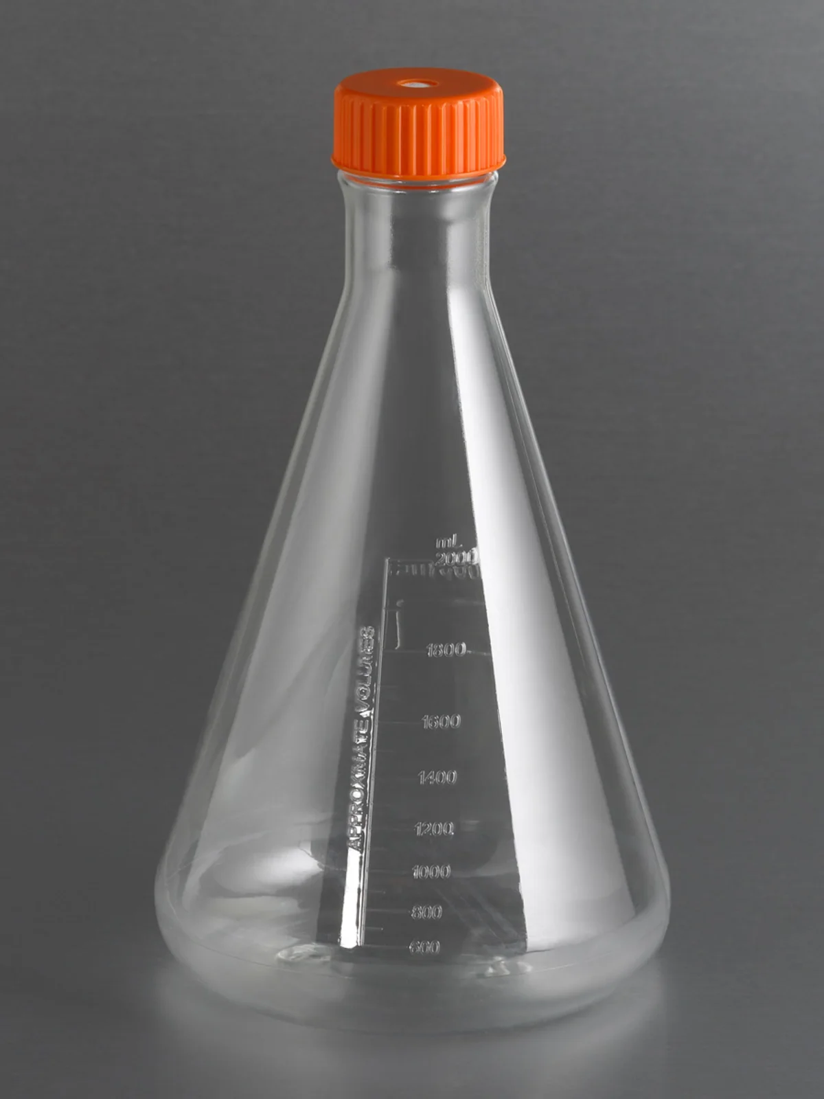 

Corning 431147 Polycarbonate 1,000mL Sterile Erlenmeyer Flask with Polypropylene Vented Screw Cap (Case of 25)