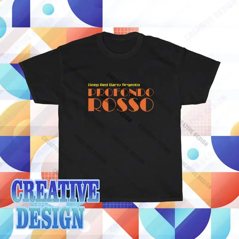 Profondo Rosso Dario Argento Creative Design T-Shirt