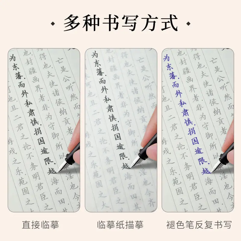 Sima Xiangru Shanglin Fu Full Text With Translation Regular Script Adult College Students Tracing And Practicing Copybook