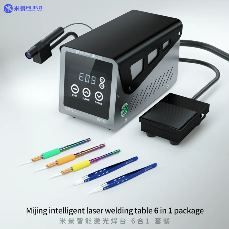 MIJING LWS-301 Intelligent Laser Welding Station for Mobile Phone IC Chip Disassembly Adjustable Smart Laser Soldering Platform