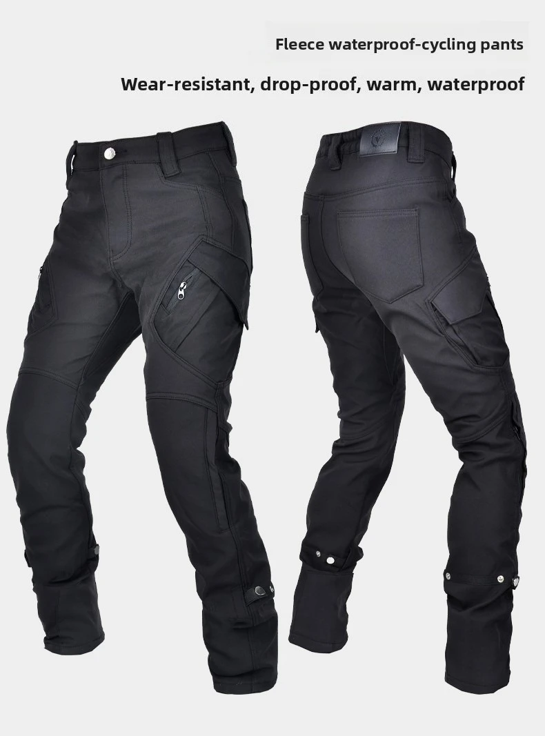 New Motorcycle Pants, Riding Jeans, Anti-fall, Classic Motorcycle Rider Pants, Racing Pants for Autumn and Winter