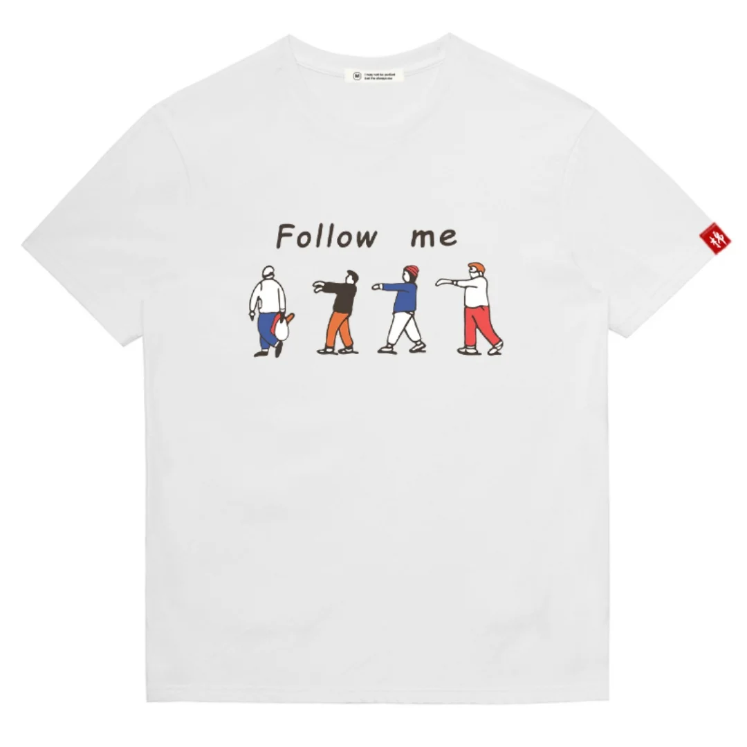 العصرية العلامة التجارية رسالة الجرافيك تي شيرت الصيف موضة الرياضة القطن الخالص تي شيرت رجالي ملابس الأطفال المحملة Y2k امرأة