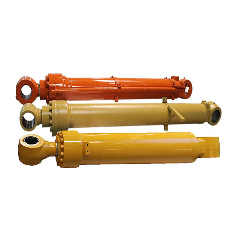 Integrated Stable Hydraulic Cylinder | High Strength Spare Accessory For Construction Site Excavator Working Mechanism Replaceme