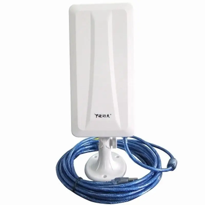 Hard kung fu high power wireless network interface card USB desktop computer outdoor long distance WiFi receiver free shipping