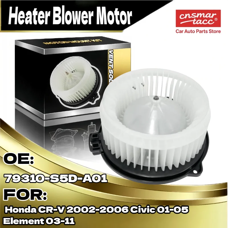 Motor de ventilador calefactor para Honda Element CR V Civic 2003 2011 2002 2006 2001 2005 79310 S5D A01