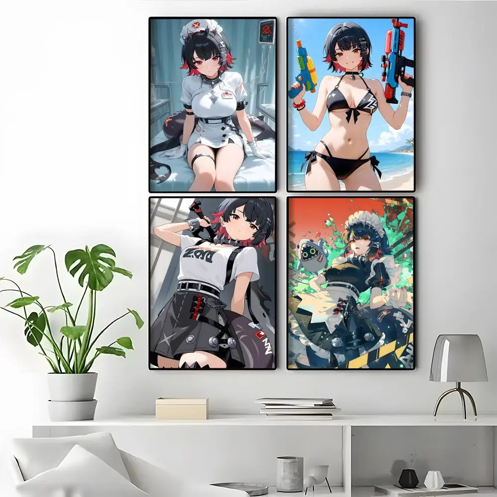 Zenless Zone Zero Ellen Joe Dorm Room Essentials Cool Poster Prints PVC Art Poster Poster