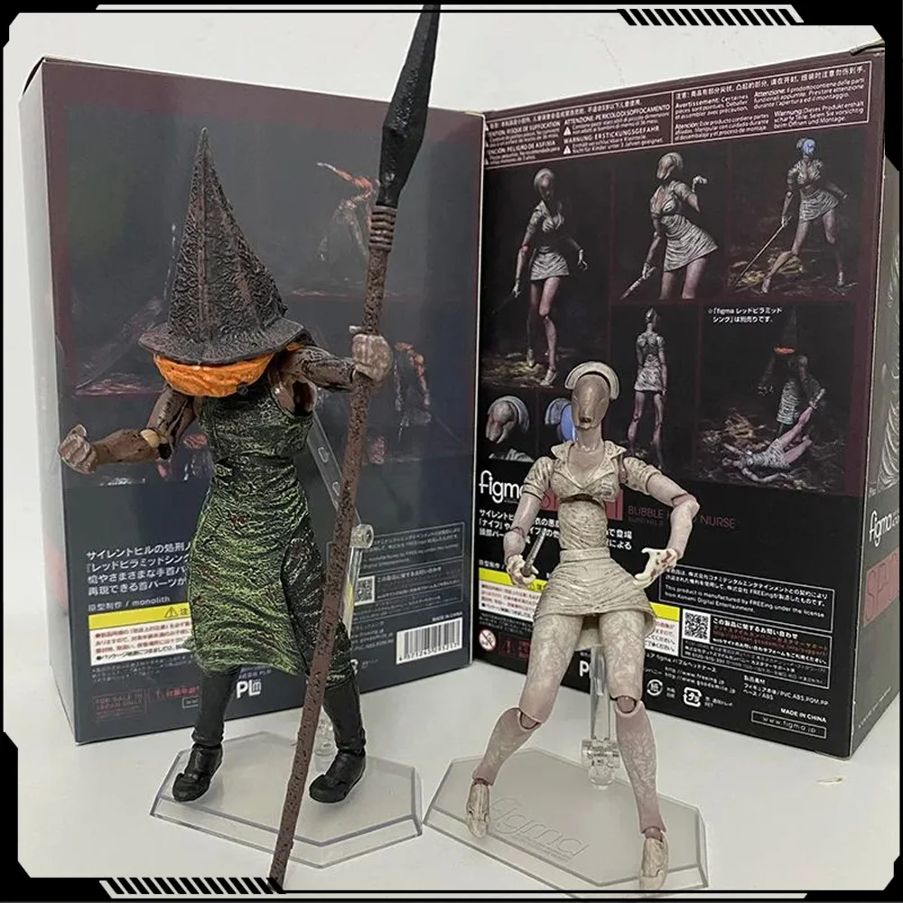

Figma Silent Hill 2 Action Figure Pyramid Head SP055 Bubble Head Nurse SP061 Figurine Collection Statue Model Ornament Toys Gift