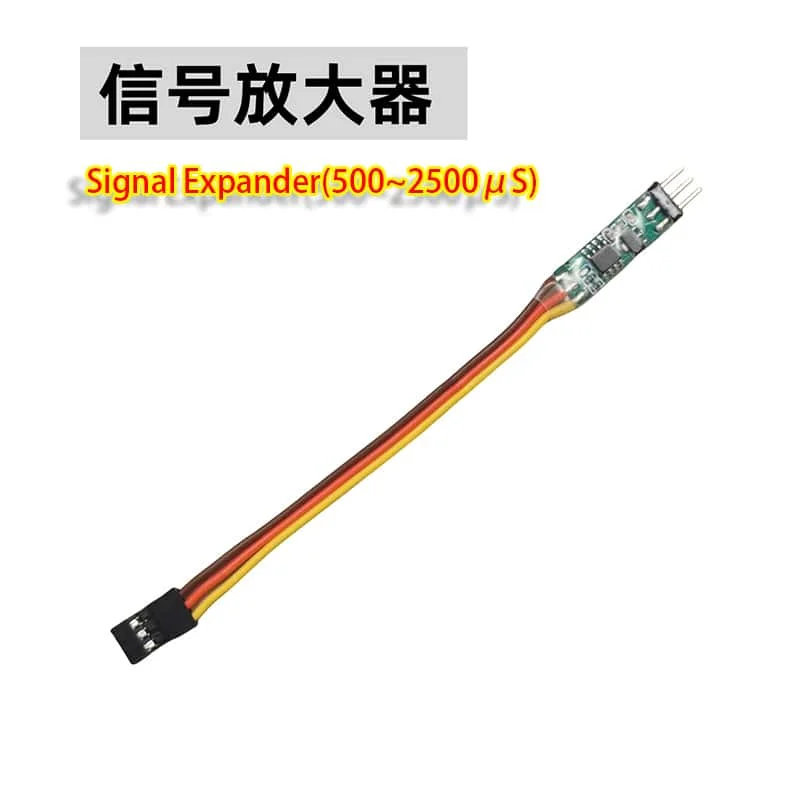 Servo Signal PWM Signal Expander Inverter Slower 500 - 2500 ΜS Easy-to-Use Servo Signal Converter HV Servo Compatible