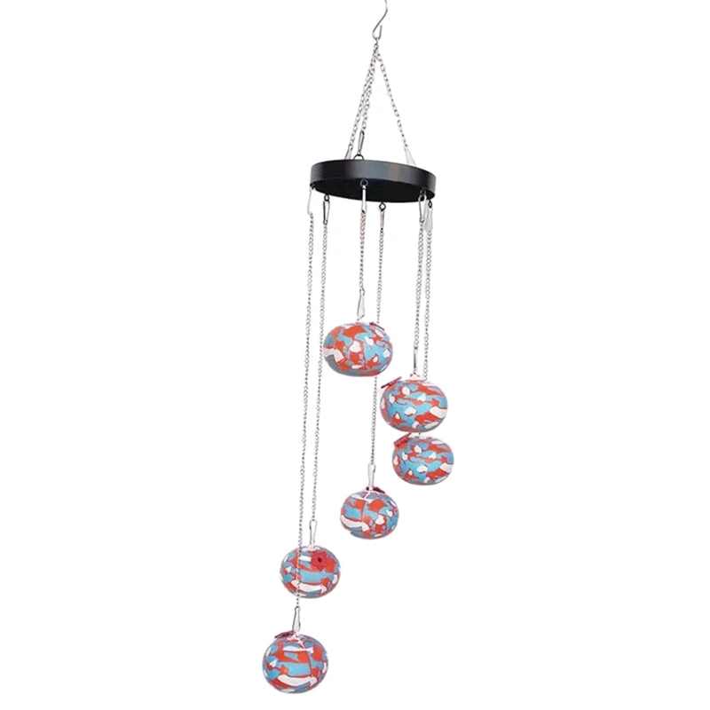 Charming Wind Chimes Bird Feeders For Outdoors Hanging Ant And Bee Proof,Never Leak,Perfect Garden Decor