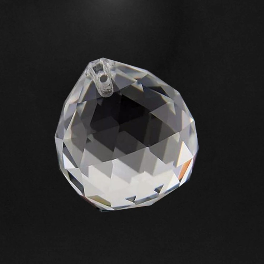 

2 Pcs Crystal Ball Pendant Chandelier Pendants Crystals Feng Shui Prisms for Windows