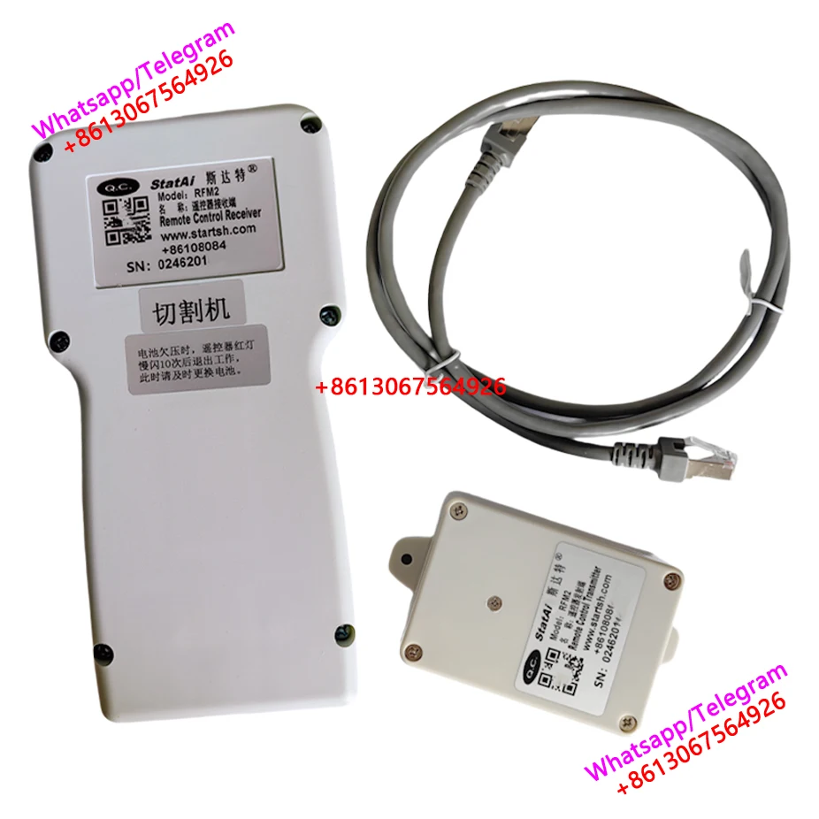 New upgraded THC plasma StatAi CC-M3/4 control system wireless remote control RFM2, replacing the old RFM1, RFS1 (discontinued)