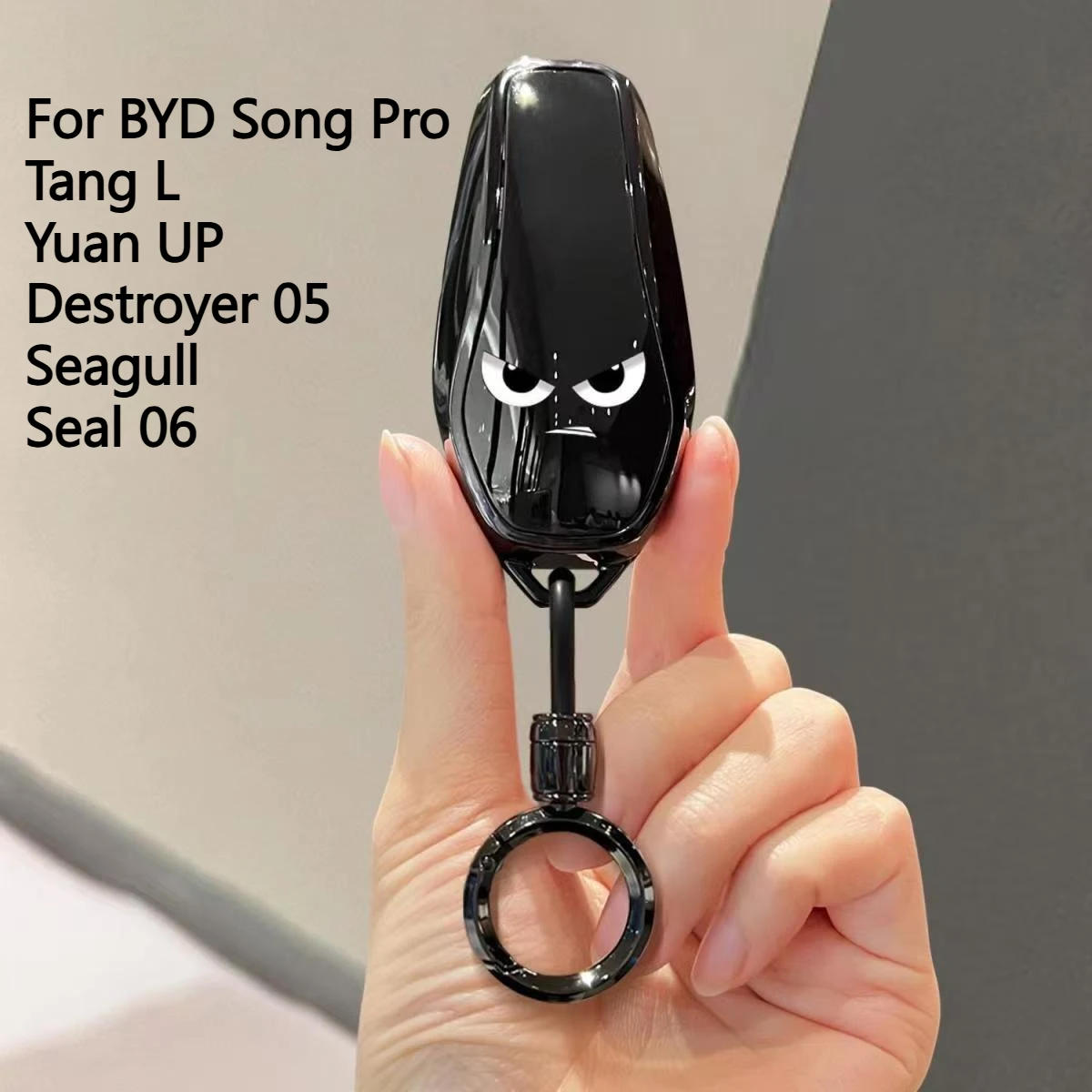 For BYD Song Pro Tang L Yuan UP Destroyer 05 Seagull Seal 06 Car Remote Control Special Protective Key Set decorative products