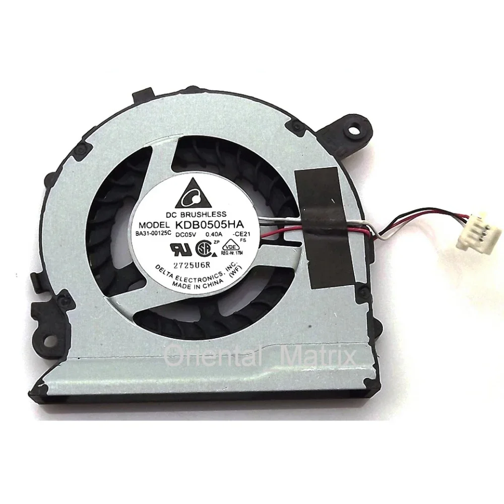 شحن مجاني جديد KDB0505HA-CE21 BA31-00125C 5V 0.4A مروحة لسامسونج 535U3C NP535U3C 530U3C 532U3C 530U3B 540U3C وحدة المعالجة المركزية مروحة التبريد