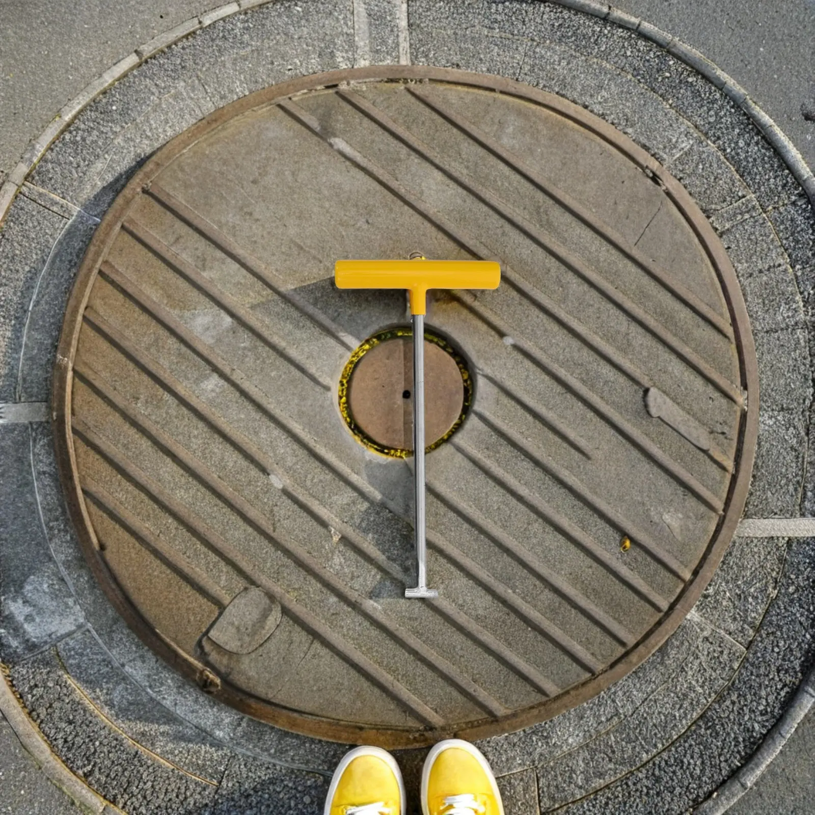 Hak do podnoszenia pokrywy szy – Manhole Cover Lifting recenzja i cena