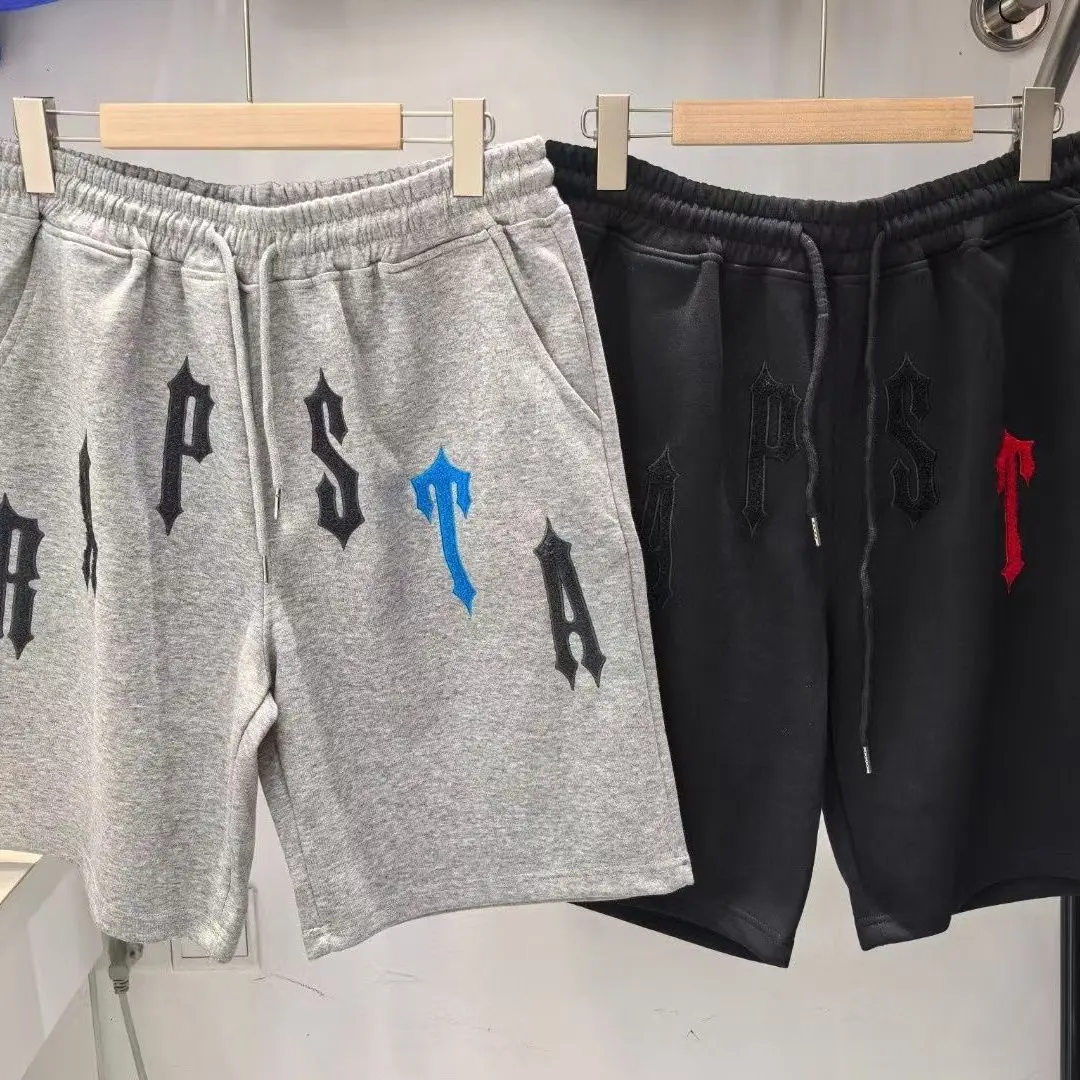 

Trendy brand new color letter towel printed five-point shorts American loose casual pants sweatpants