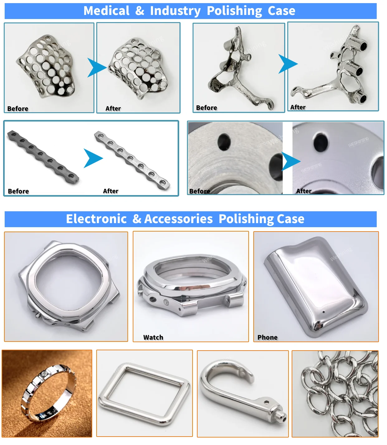 تصنيع صهر تصفيح أنودة الكروم التصنيع باستخدام الحاسب الآلي طلاء التيتانيوم مرشح الوقود أجزاء الرقصة آلة تلميع المعادن لمختبر الأسنان