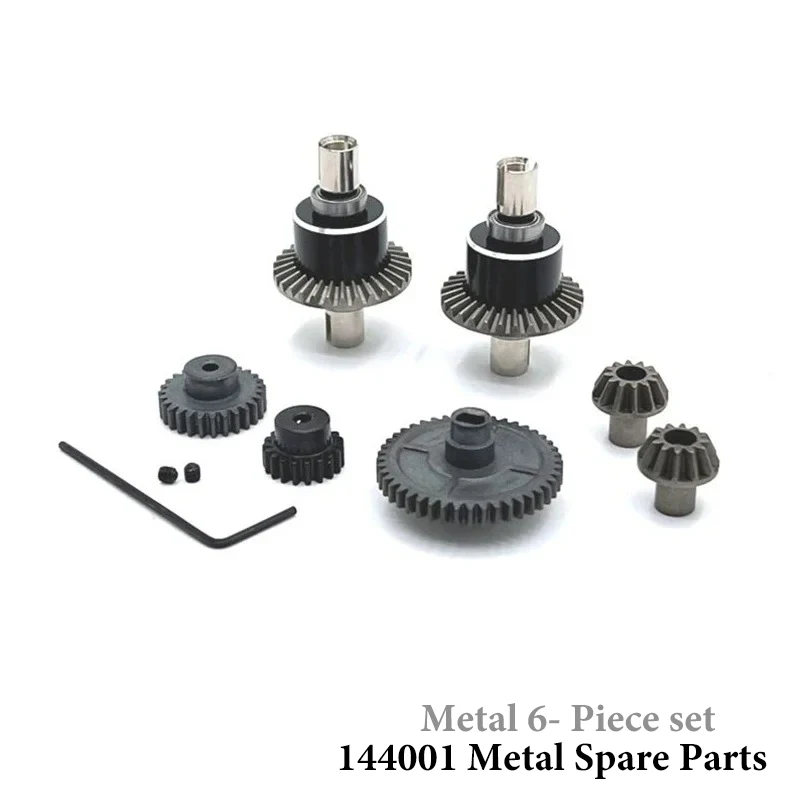 Wltoys 144001 144010 124007 124016 124019 pneu en caoutchouc jante de roue en métal 12mm hexagone pour pièces de mise à niveau de voiture RC voitures Rc pour adultes