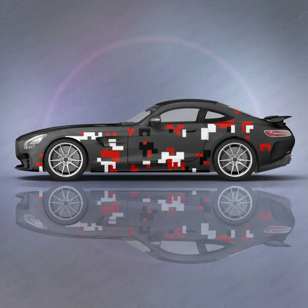 

Honeycomb Geometry Car Side Sticker Decoration, PVC Waterproof Scratch Resistant Decal, Car Protection, Auto Accessories Gift