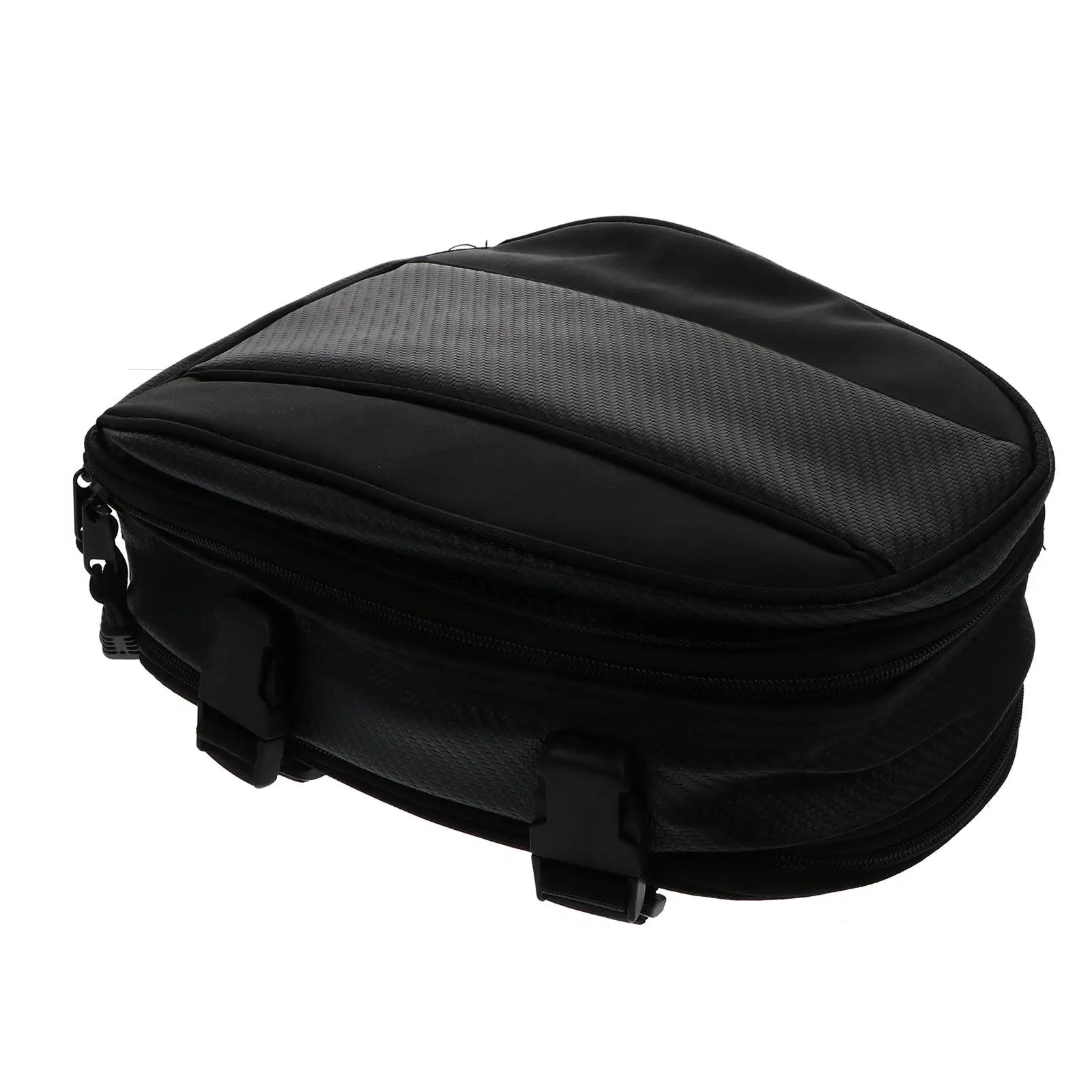 

1Pcs High-Quality Plastic Motorcycle Rear Seat Bag Easy Install Flexible Sturdy Small Lightweight Modern Design Multi-Functional