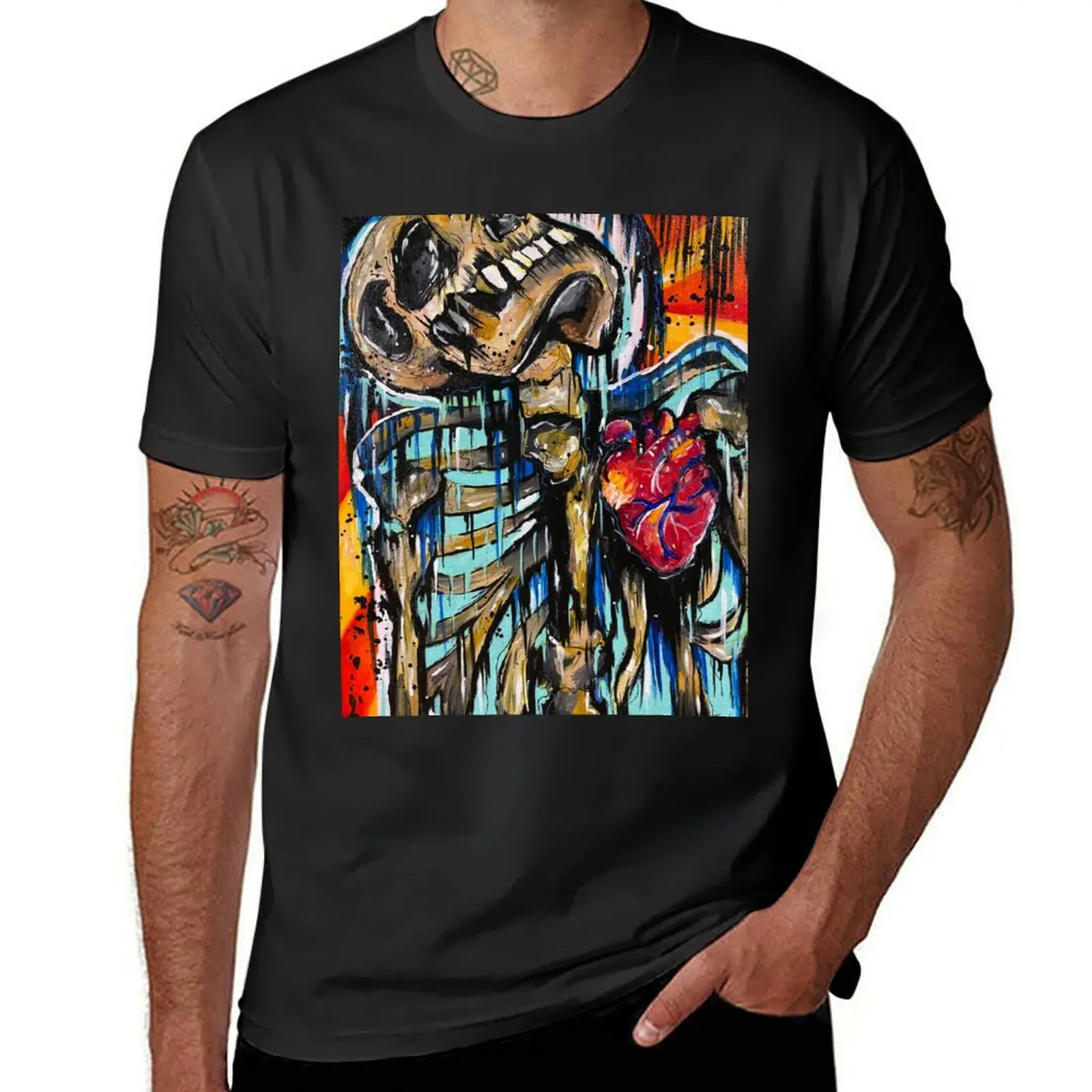 

My heart will go on T-Shirt Man t-shirt vintage graphic tee anime stuff mens t shirt