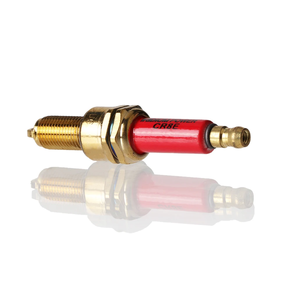 CR8E/CR8EB/CR8EK/CR8EVX/CR8EIX/CR9E/B8RTC Spark Plug Replacement for 125cc 150cc 200cc 250cc ATV Dirt Bike Go Kart Moped Scooter