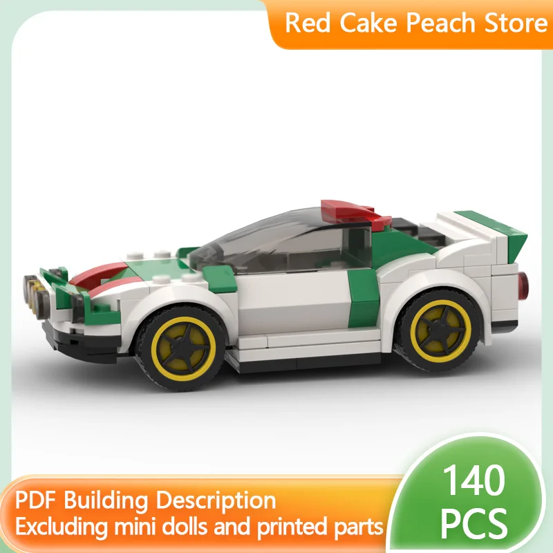 

Speed Racing Car Model MOC Building Bricks WRC Racing Car Modular Technology Children Holiday Gifts Assemble Toys Suit