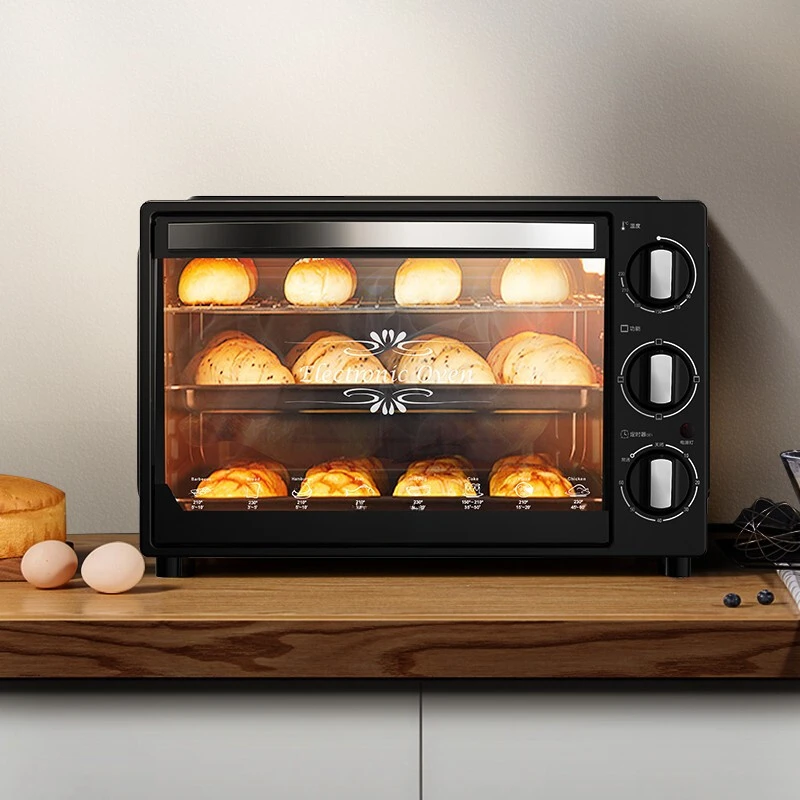 Pizza Oven Household Baking Mini Electric  Multifunctional Fully Automatic 30L Electric Kitchen  Microwave Oven