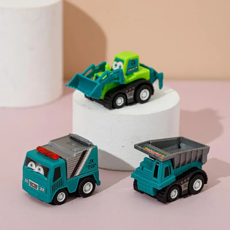 

Construction Excavator Tractor Bulldozer Models Dump Truck Engineering Car Model Tractor Toy Farmer Vehicle Model Toys 8pcs