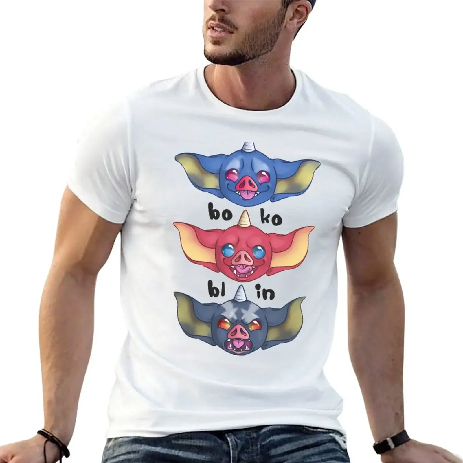 Bokoblin Stack T-Shirt plain oversized t shirt heavyweights mens funny t shirts