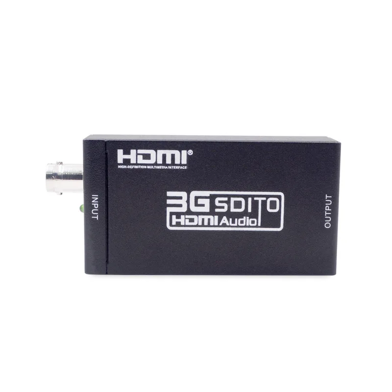 

1080p To 3G-SDI 720p/1080i HD-SDI Converter Adapter 3G HDMI-compatible To SDI Converter Adapter with EU Power Supply