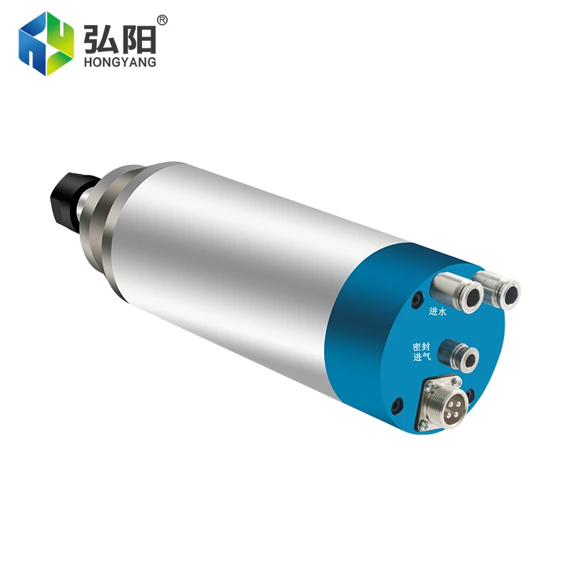 3,0 kW wasser gekühlter Spindel motor 4 Lager 220V 380V Er20 Spannfutter d = 80mm für DIY CNC Edge Maschinen spindel 1333Hz 40000 U/min