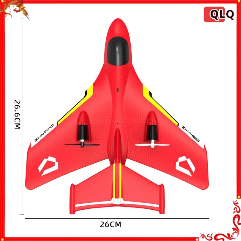 Zy-425 Aereo RC per Bambini - Aereo Telecomandato Giocattolo ad Ala Fissa per Water Land Air Play Modello Anti-Goccia Regalo per Bambini