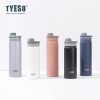 TYESO Thermos Cup 600ml/750ml Vacuum Insulated Tumbler 8706B/8709B Portable Sports Travel Stainless Steel Thermos Bottle