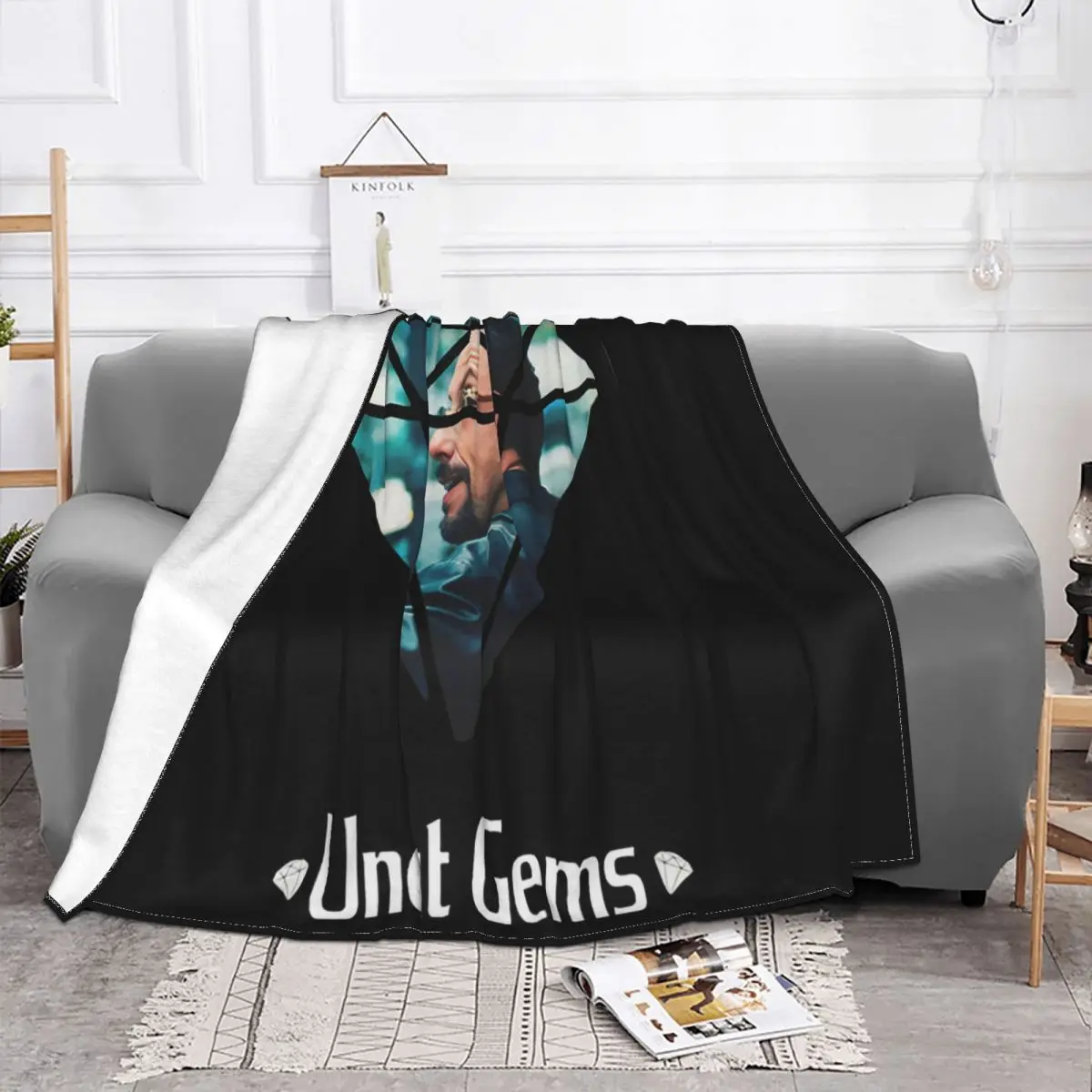 Adam Sandler Uncut Gems High Quality Graphic Goth Pride Cool Solid Color Summer Style Original Vacation Throw Blanket