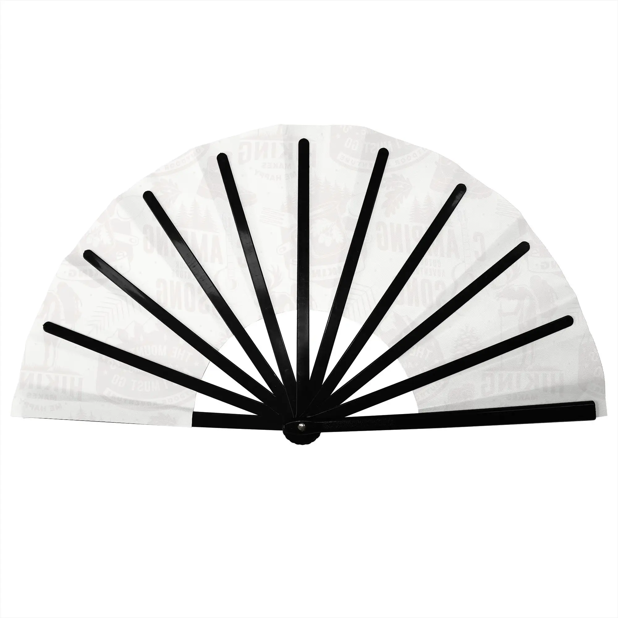 Adventure Hiking Camper  Portable Pocket Fan Camping Outdoor Sports Folding Fan Chinese Dance Cooling Handheld Fans