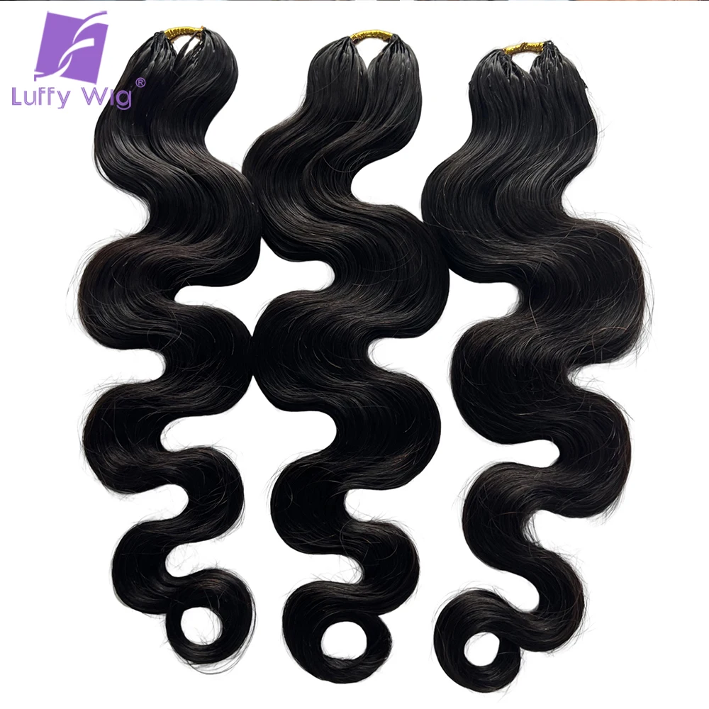

Loose Wave Crochet Hair Human Miracle Knots Pre Separated Feather Extensions Crochet Hair Premium Bulk Hair Braiding