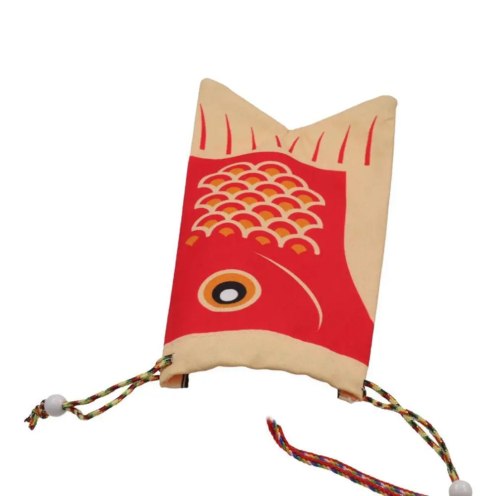 Lucky Pouch Car Hanging Hanfu Decoration Small Item Bag Japanese Style Sachet Jewelry Bags Coin Purse Koi Carp Blessing Bag