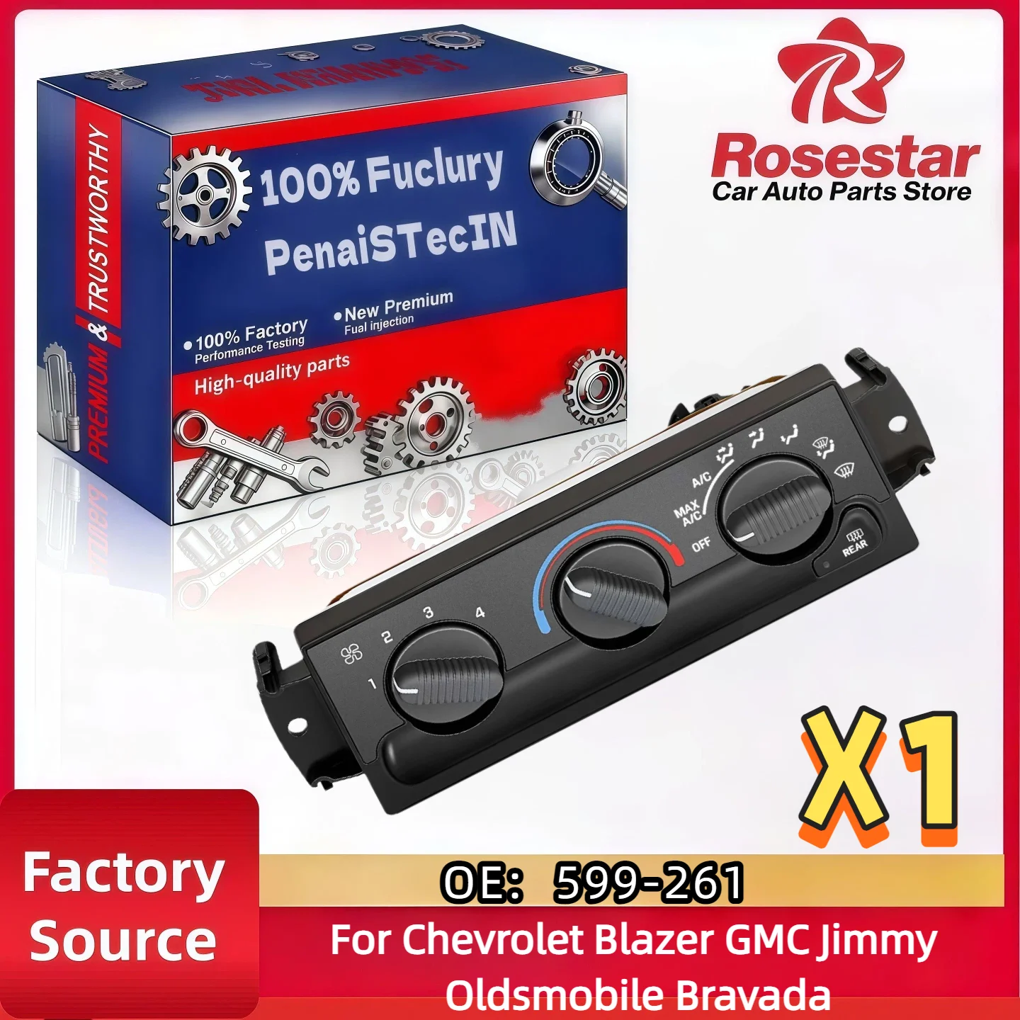 

Модуль управления HVAC для Chevrolet Blazer GMC Jimmy Oldsmobile Bravada