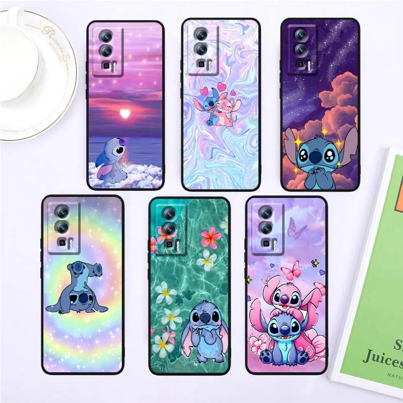 

Disney Stitch Angel Couples For Xiaomi Redmi 12 13C 12C 13 10C 9T A2 9A 9C 7A Note 10S 8T 10 9 8 Pro 4G 5G Black Phone Case