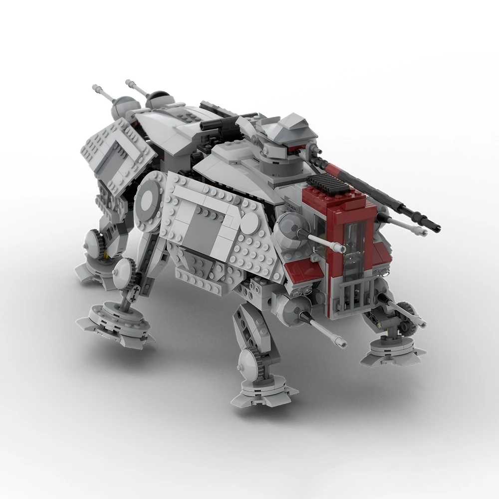 1025PCS MOC Space Transport Walking Machine Model Building Blocks DIY Modular Technology Assembly Toy Adult Collectible Gift Set