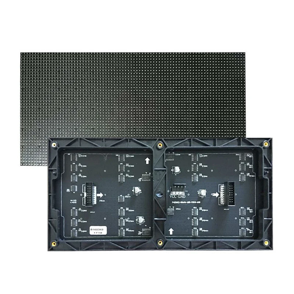 

P2 Panel Matrix Indoor Full Color LED Display Board HUB75 - 256mmx128mm - 64x64 Pixels 1/32Scan SMD RGB Module