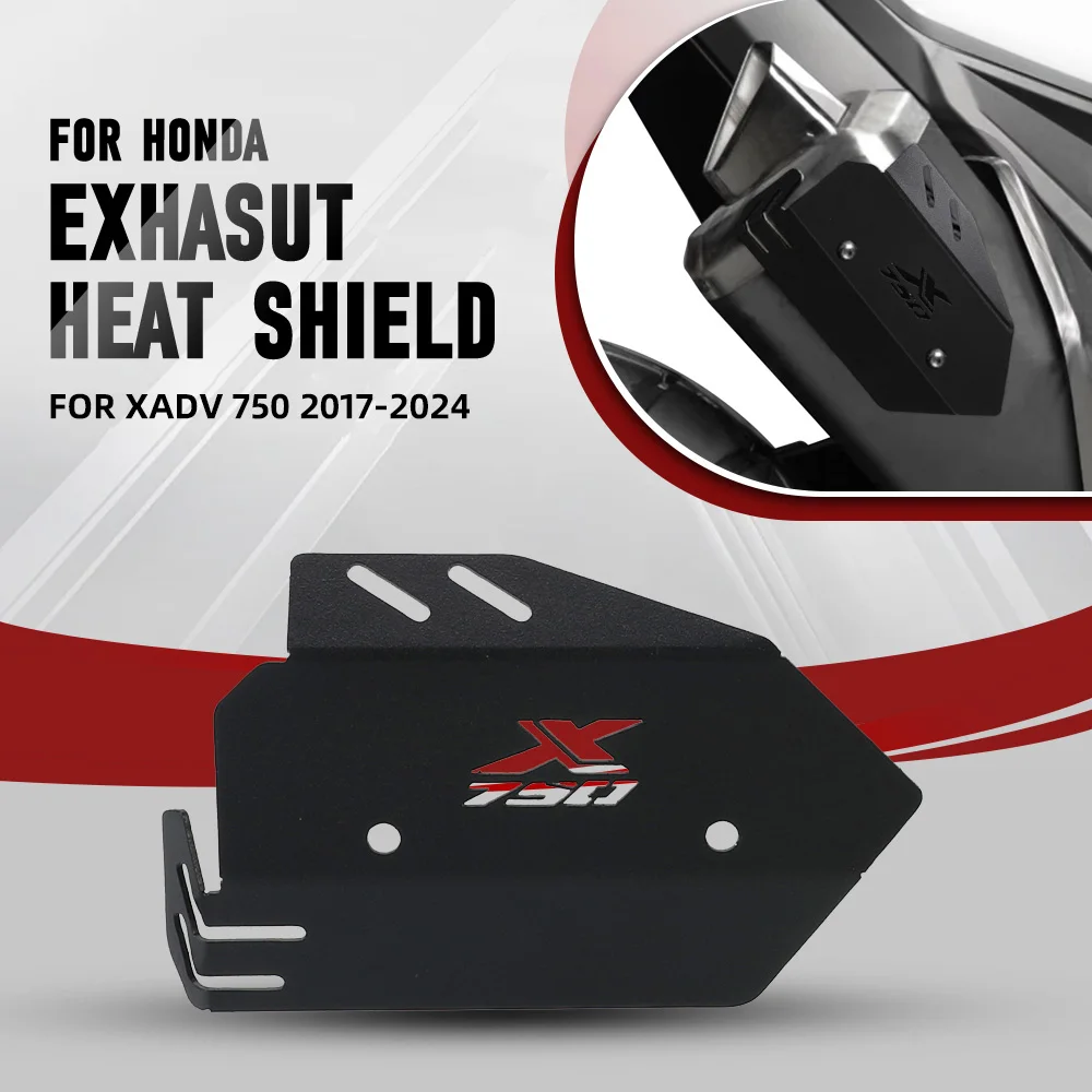 

Fits For HONDA XADV 750 2017-2024 Motorcycle Tail -Section Exhasut Muffler Cover Anti-Scald Cap Heat Shield Guard Proof X-ADV750